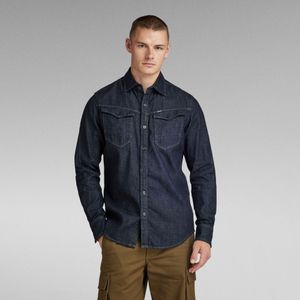 Arc 3D Slim Shirt - Donkerblauw - Heren