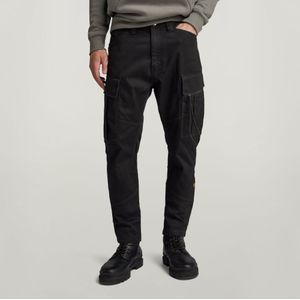 Zip Pocket 3D Skinny Cargo Broek 2.0 - Zwart - Heren