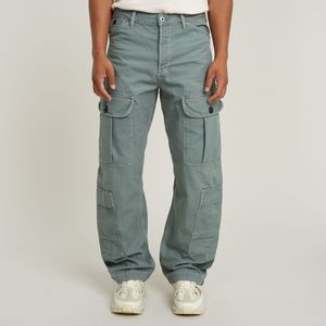 Bend 3D Cargo Loose Jeans - Groen - Heren