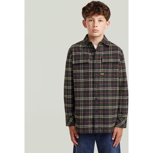Overhemd CPO Regular voor jongens - Groen - jongens
