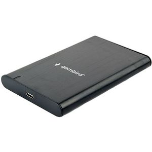 Gembird Externe Opslag 500 GB| USB 3.0 Slim Enclosure, Zwart