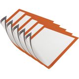 Durable 486909 DURAFRAME MAGNETIC A4 - 4869 Magnetisch frame DIN A4 Oranje (b x h) 238 mm x 324 mm 5 stuk(s)