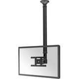Neomounts FPMA-C100 Monitor-plafondbeugel 1-voudig 25,4 cm (10) - 76,2 cm (30) Zwart In hoogte verstelbaar, Kantelbaar, Zwenkbaar, Roteerbaar