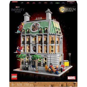 LEGO Marvel Sanctum Sanctorum Collectible met Iron Man en Doctor Strange Minifiguren - 76218