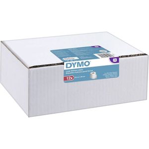 DYMO Rol met etiketten Combipack 2093093 2093093 89 x 36 mm Papier Wit 3120 stuk(s) Permanent hechtend Adresetiketten