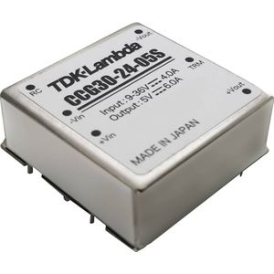 TDK-Lambda CCG30-24-15D DC/DC-converter, print 30 V 1 A 30 W Aantal uitgangen: 1 x Inhoud 1 stuk(s)