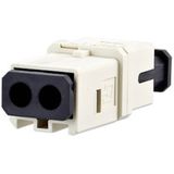 Metz Connect 1402100820MI Connector voor glasvezelkabels Beige 1 stuk(s)