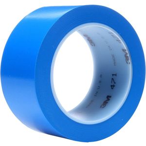 3M 471F 471BL50 PVC-plakband Blauw (l x b) 33 m x 50 mm 1 stuk(s)