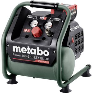 Metabo Power 160-5 18 LTX BL OF Pneumatische accucompressor 5 l 8 bar