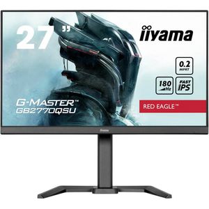 Iiyama G-MASTER Red Eagle GB2770QSU-B6 Gaming monitor Energielabel E (A - G) 68.6 cm (27 inch) 2560 x 1440 Pixel 16:9 0.2 ms HDMI, DisplayPort, Hoofdtelefoon