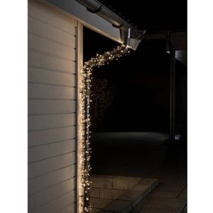 Konstsmide 3647-110 Micro-lichtketting Buiten Energielabel: F (A - G) werkt op het lichtnet Aantal lampen 800 LED Warmwit Verlichte lengte: 55.93 m