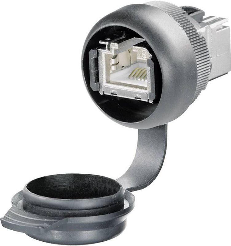 Weidmüller 1018790000 Sensor/actuator inbouwconnector Aantal polen (sensoren): 8P8C RJ45, inbouw 1 stuk(s)