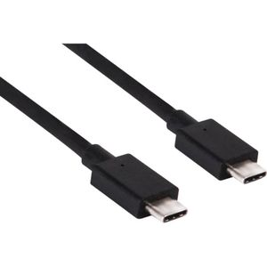 USB 3.2 Gen 1 (USB 3.0) [1x USB-C stekker - 1x USB-C stekker] 0.80 m Zwart club3D CAC-1522