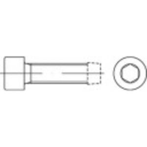 TOOLCRAFT 141317 Tapbouten M6 16 mm Binnenzeskant (inbus) DIN 7500 Staal Galvanisch verzinkt 1000 stuk(s)