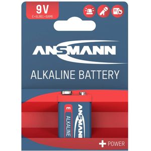 Ansmann 6LR61 Red-Line 9V batterij (blok) Alkaline 9 V 1 stuk(s)