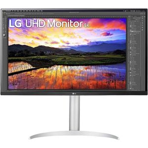 LG Electronics 32UP55NP-W LED-monitor Energielabel G (A - G) 80 cm (31.5 inch) 3840 x 2160 Pixel 16:9 4 ms DisplayPort VA LCD