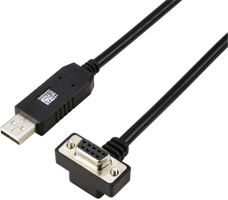 TRU COMPONENTS TC-KW-413 Serial converter USB, RS-232 Aantal ingangen: 1 x Aantal uitgangen: 1 x 1 stuk(s)
