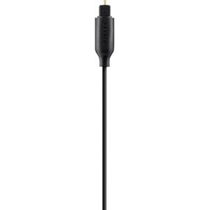 Belkin Toslink Digitale audio Aansluitkabel [1x Toslink-stekker (ODT) - 1x Toslink-stekker (ODT)] 1.00 m Zwart