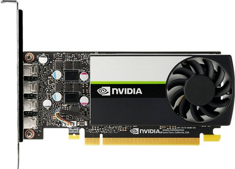 Nvidia Nvidia Quadro T1000 Videokaart T1000 4 GB GDDR6-RAM Mini-DisplayPort