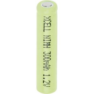 XCell AAAA-Flat-Top Speciale oplaadbare batterij AAAA (mini) Flat-top NiMH 1.2 V 300 mAh