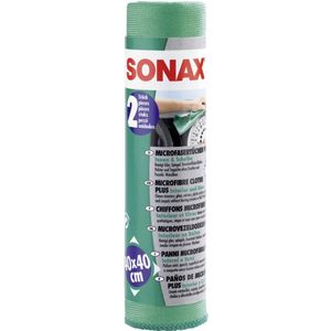 Sonax Microvezeldoek Plus binnen & ruit 416541 2 stuk(s) (l x b) 40 cm x 40 cm