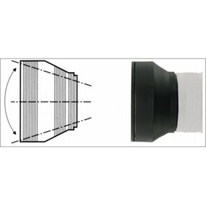 Kaiser Fototechnik Streulichtblende 3 in 1 72 mm Tegenlichtkap