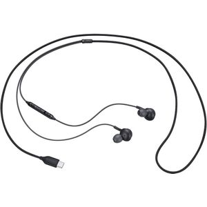 Samsung EO-IC100BBEGEU In Ear oordopjes B-grade (nieuwstaat, beschadigde/ontbrekende verpakking) Kabel Stereo Zwart Volumeregeling, Microfoon uitschakelbaar