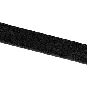 VELCRO® E00102033013025 Klittenband Om vast te plakken Lusdeel (l x b) 25000 mm x 20 mm Zwart 25 m