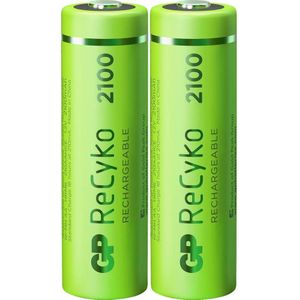 GP Batteries GPRCK210AA714C1 Oplaadbare AA batterij (penlite) NiMH 2100 mAh 1.2 V 2 stuk(s)