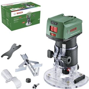 Bosch Home and Garden AdvancedTrimRouter 18V-8 06039D5000 Bovenfreesmachine Brushless, Incl. accessoires, Zonder accu, Zonder lader