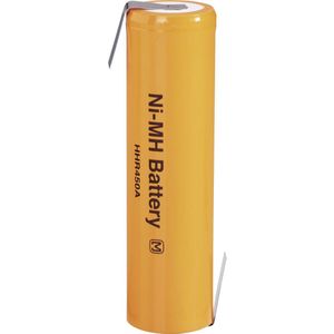 Panasonic HHR450A-LF Speciale oplaadbare batterij 4/3 FA Z-soldeerlip NiMH 1.2 V 4500 mAh