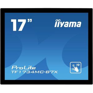 Iiyama ProLite TF1734MC-B7X LED-monitor Energielabel E (A - G) 43.2 cm (17 inch) 1280 x 1024 Pixel 5:4 5 ms VGA, HDMI, DisplayPort TN LED