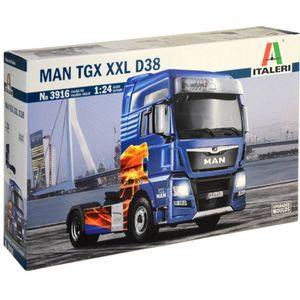 1:24 Italeri 3916 MAN TGX XXL D38 E6 Edition Plastic Modelbouwpakket