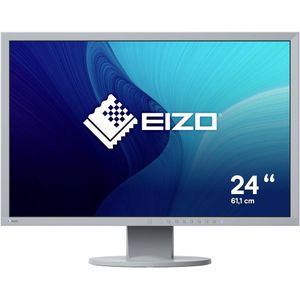 EIZO EV2430-GY LED-monitor Energielabel E (A - G) 61.2 cm (24.1 inch) 1920 x 1200 Pixel 16:10 14 ms VGA, DVI, DisplayPort, Audio-Line-in, Hoofdtelefoon (3.5 mm