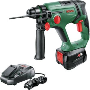 Bosch Home and Garden Universal Hammer -Accu-boorhamer 18 V 4.0 Ah Li-ion Incl. accu, Incl. lader, Incl. koffer