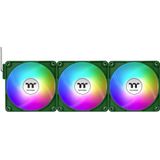 Thermaltake CT120 EX ARGB Sync PC Cooling Fan Racing Green 3 Pack PC-ventilator Groen (b x h x d) 120 x 120 x 25 mm