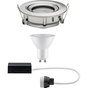 Paulmann Nova Inbouwlamp voor badkamer LED GU10 7 W IP65 IJzer (geborsteld)