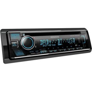Kenwood KDC-BT760DAB Autoradio enkel DIN DAB+ tuner, Bluetooth handsfree, Aansluiting voor stuurbediening