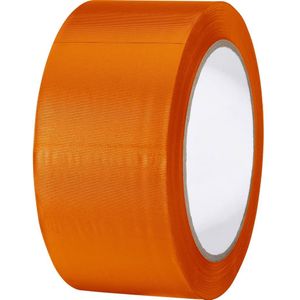 TOOLCRAFT 83240O-C 83240O-C PVC-plakband Oranje (l x b) 33 m x 50 mm 1 stuk(s)