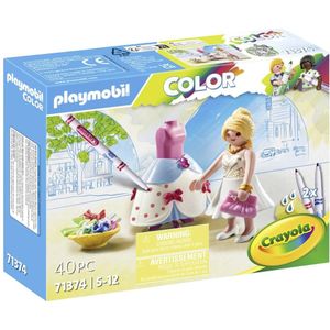 PLAYMOBIL Color: Modieuze jurk - 71374