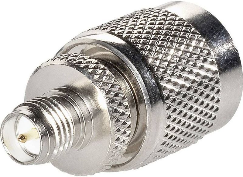 BKL Electronic 0419126 0419126 TNC-adapter TNC-stekker - SMA-reverse-bus 1 stuk(s)