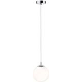 Paulmann Globe 70895 Hanglamp LED E27 20 W Chroom, Satijn