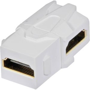 LINDY 60490 HDMI Adapter [1x HDMI-bus - 1x HDMI-bus] Wit