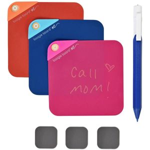 Boogie Board VersaNotes™ Starter Pack Digitale notitieblaadjes Blauw, Rood, Oranje