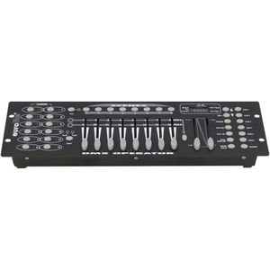 Eurolite DMX Operator 192 DMX controller 16-kanaals 19 inch bouwvorm, Sound-to-light