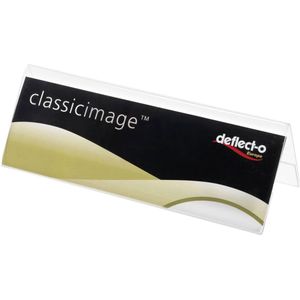 Deflecto 778901 Tafelnaambordje Classic Image® (l x b x h) 30 x 150 x 55 mm 1 stuk(s)