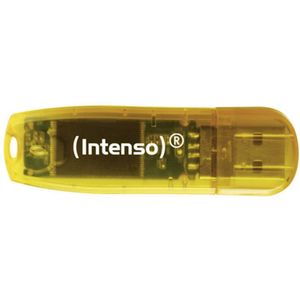 Intenso Rainbow Line USB-stick 64 GB Oranje (transparant) 3502490 USB 2.0