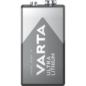 Varta 9V Lithium Batterij - 1 stuk