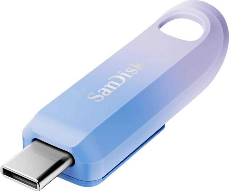 SanDisk Creator USB-stick Retail 256 GB Blauw, Lilac Purple SDCZ75C-256G-G46 USB-C 3.2 Gen 1