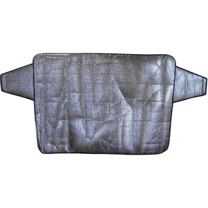 IWH Voorruitfolie Aluminiumcoating, Diefstalbescherming (b x h) 1800 mm x 850 mm Vrachtwagen, SUV, Van, Bus Zilver